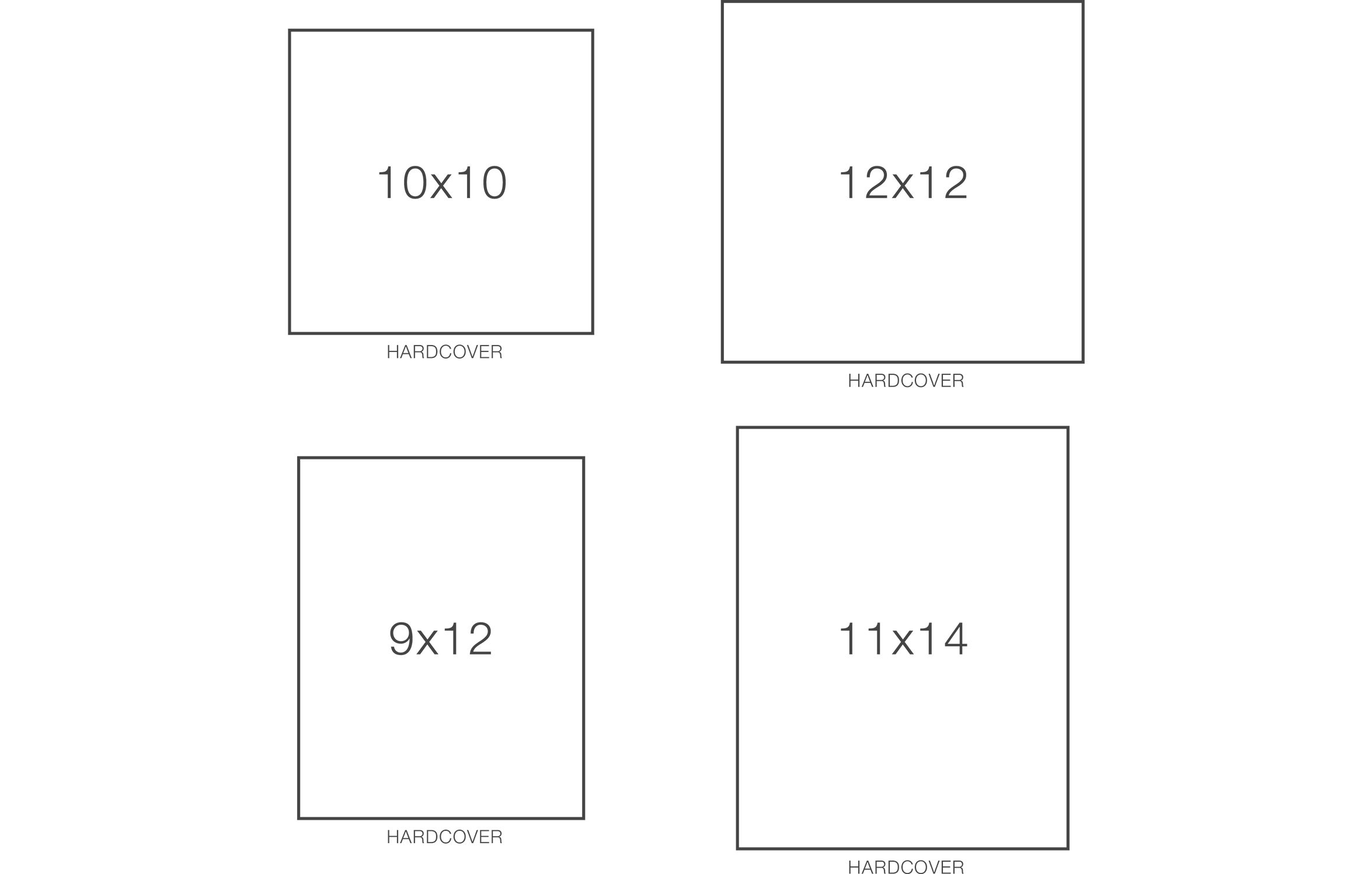 Hardcover Book Sizes
