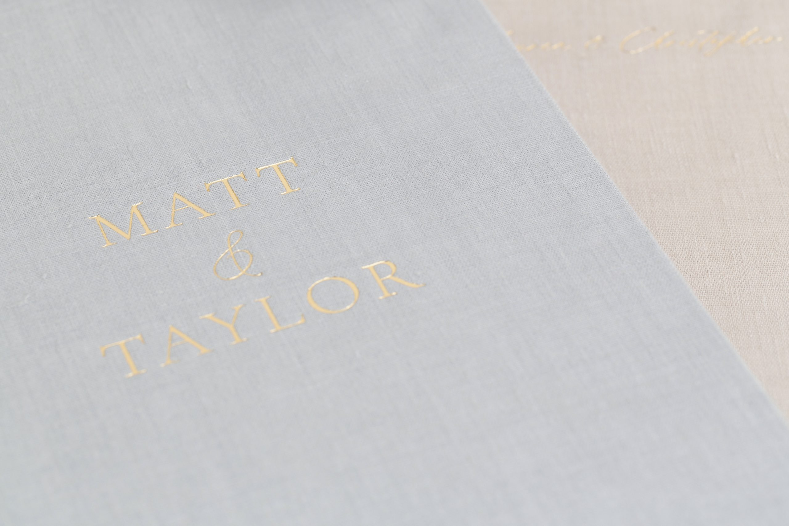 RedTree Albums Hardcover Book in Moonstone Luxe Linen